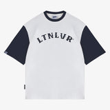 CAMISETA LTNLVR CREMA AZUL