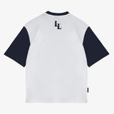 CAMISETA LTNLVR CREMA AZUL