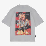 CAMISETA TE VOY A HACER LLORAR GRIS