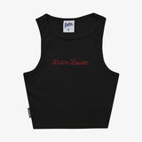 TANK TOP VIDA SOCIAL - NEGRO
