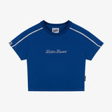 BABY TEE LL VIDA SOCIAL AZUL