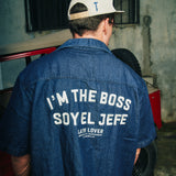 CAMISA SOY EL JEFE DENIM