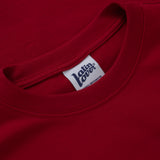 CAMISETA LL VIDA SOCIAL - ROJO OVERSIZED