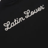 CAMISETA LL VIDA SOCIAL - NEGRO OVERSIZED