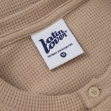 CAMISETA WAFFLE KNIT BOTONES BEIGE