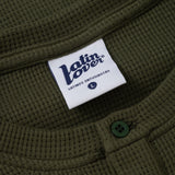 CAMISETA WAFFLE KNIT BOTONES VERDE