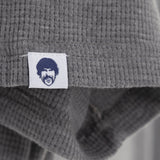 CAMISETA WAFFLE KNIT GRIS