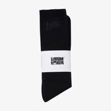 MEDIAS BORDADAS LATIN LOVER NEGRO