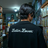 CAMISETA LL VIDA SOCIAL - NEGRO OVERSIZED