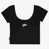 LOW-CUT LOGO LATIN LOVER NEGRO