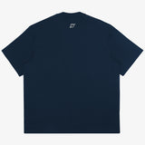 CAMISETA BÁSICA BORDADA AZUL NAVY