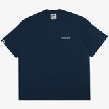 CAMISETA BÁSICA BORDADA AZUL NAVY