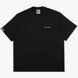 CAMISETA BÁSICA BORDADA NEGRO