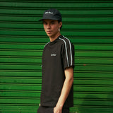 CAMISETA LL VIDA SOCIAL - SESGOS NEGRO