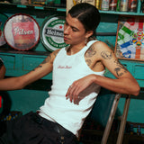 TANK TOP LL VIDA SOCIAL - CREMA