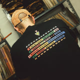 CAMISETA BOSQ & KALETA "NO BE TODAY" NEGRO