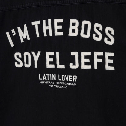 Camisa Soy El Jefe negro