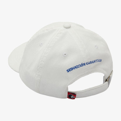 Gorra Corduroy Seducción Garantizada Blanco