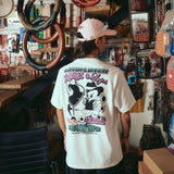 CAMISETA AMORES Y LUJOS CREMA