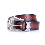 CORREA SUFRIDOS CUERO VINO