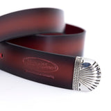 CORREA SUFRIDOS CUERO VINO