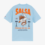 CAMISETA SALSA FUEGO EN EL 23
