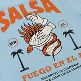 CAMISETA SALSA FUEGO EN EL 23