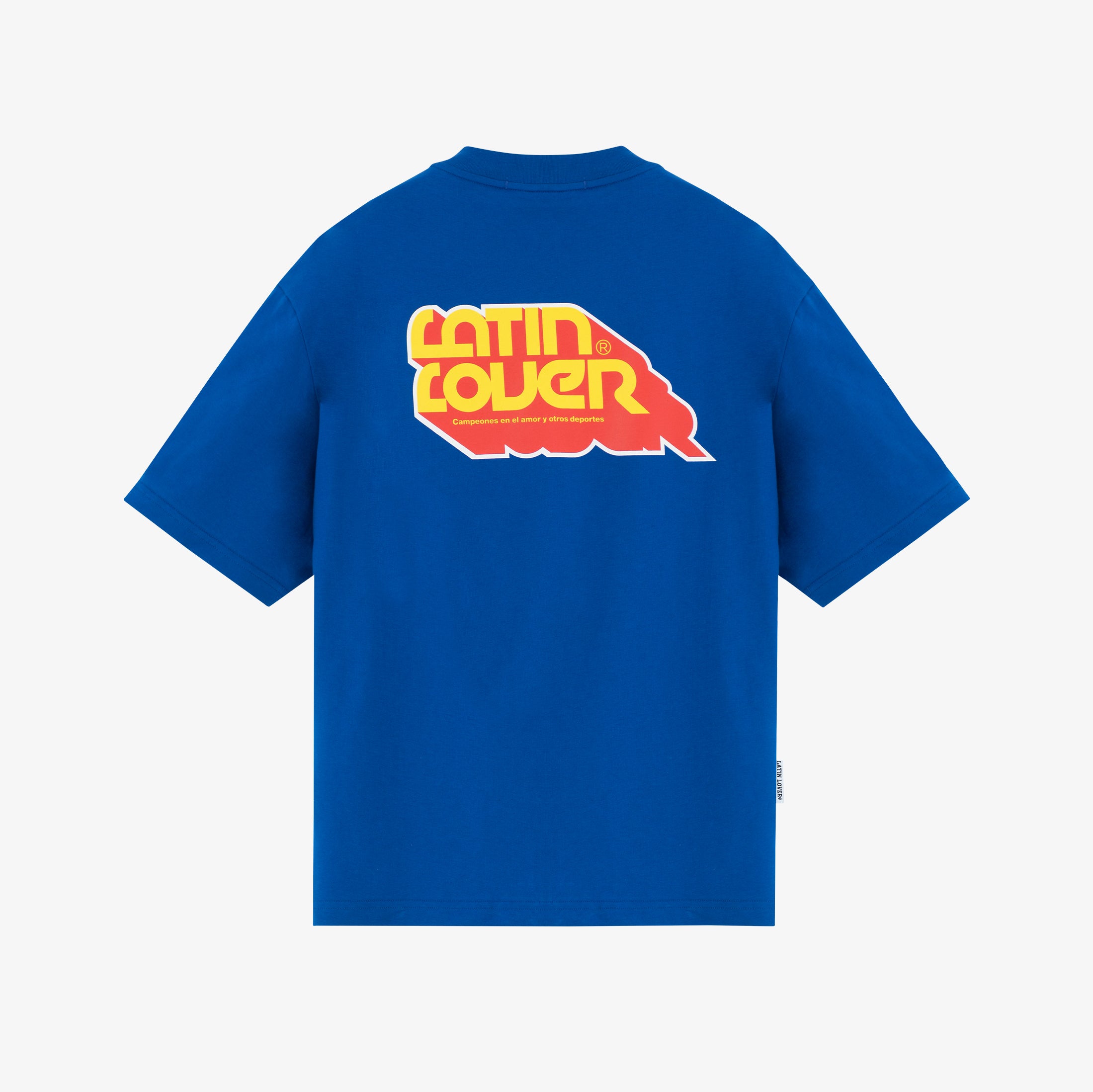 CAMISETA CAMPEONES EN EL AMOR AZUL