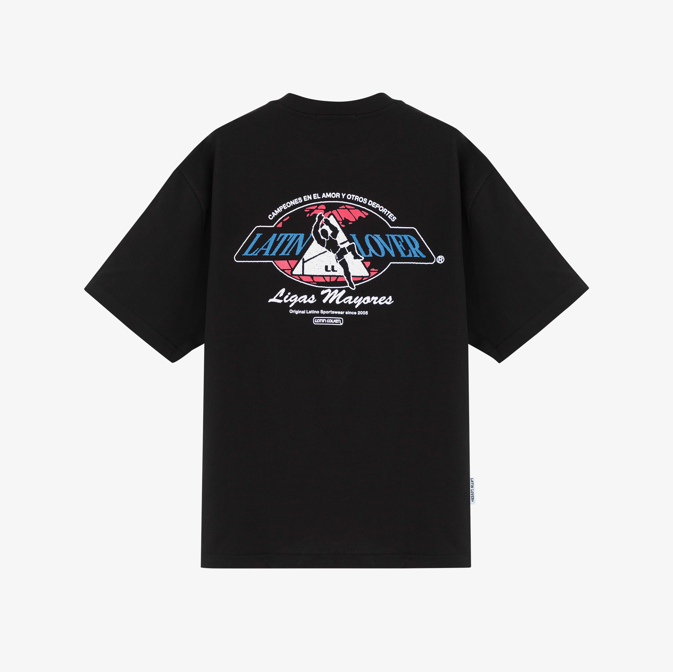 CAMISETA LIGAS MAYORES NEGRO