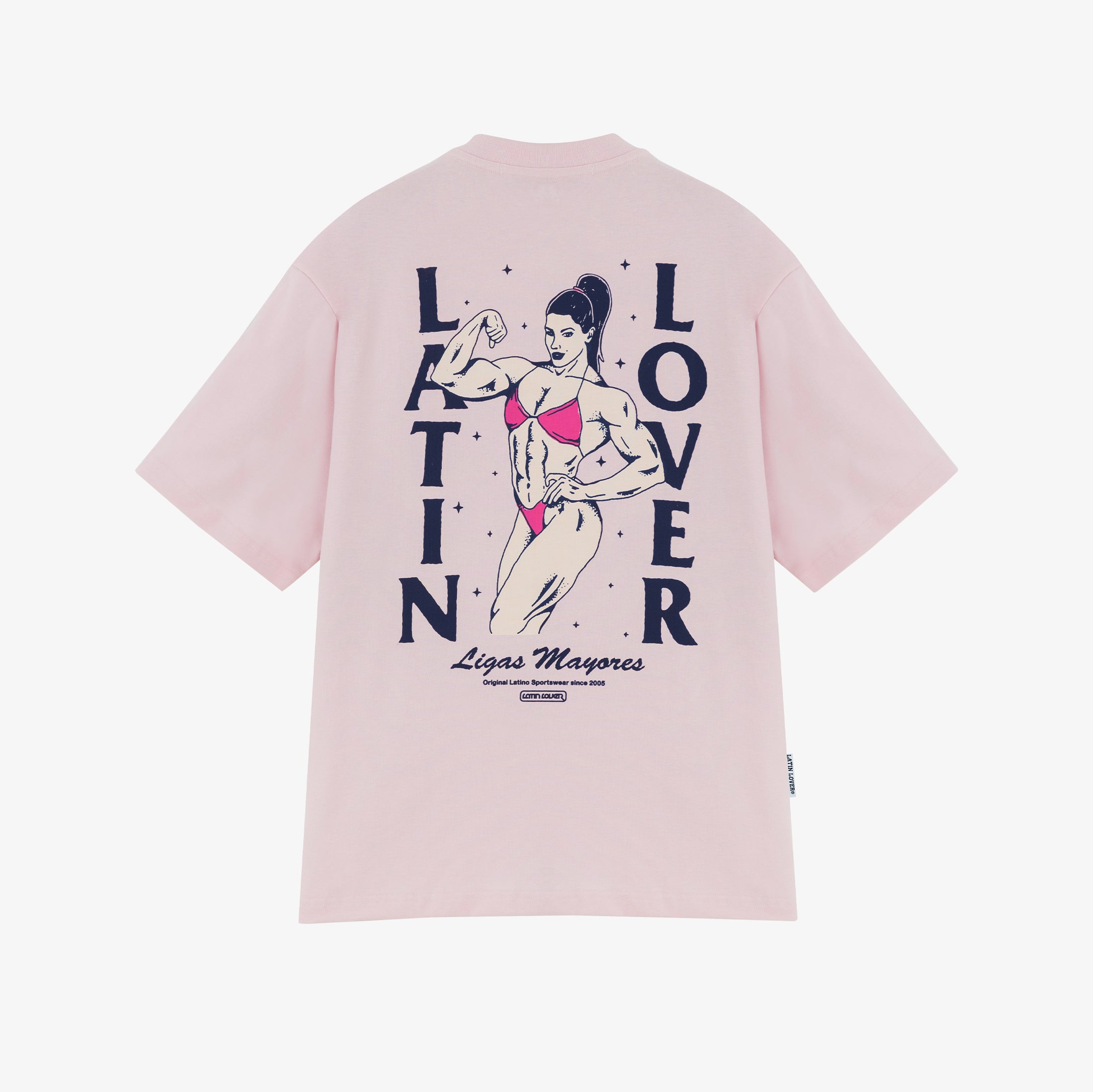 CAMISETA STRONG ROSA