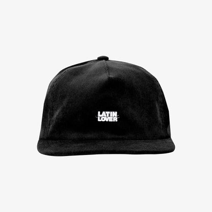 GORRA DESESTRUCTURADA CORDUROY NEGRO