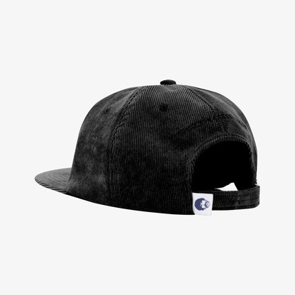 GORRA DESESTRUCTURADA CORDUROY NEGRO