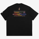 CAMISETA BOSQ & KALETA "NO BE TODAY" NEGRO
