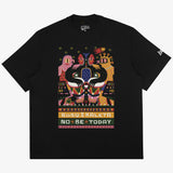CAMISETA BOSQ & KALETA "NO BE TODAY" NEGRO