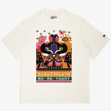 CAMISETA BOSQ & KALETA "NO BE TODAY" CREMA