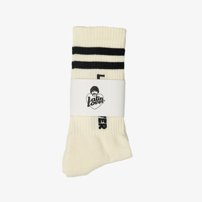 Latin Lover Black Stripes Socks