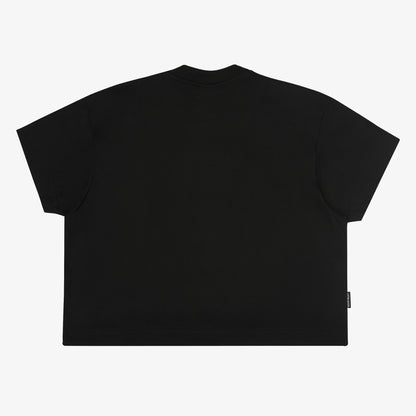 CROP TOP BÁSICO NEGRO