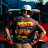 CAMISETA CASUALES Y FRESCOS CHOCOLATE OVERSIZED