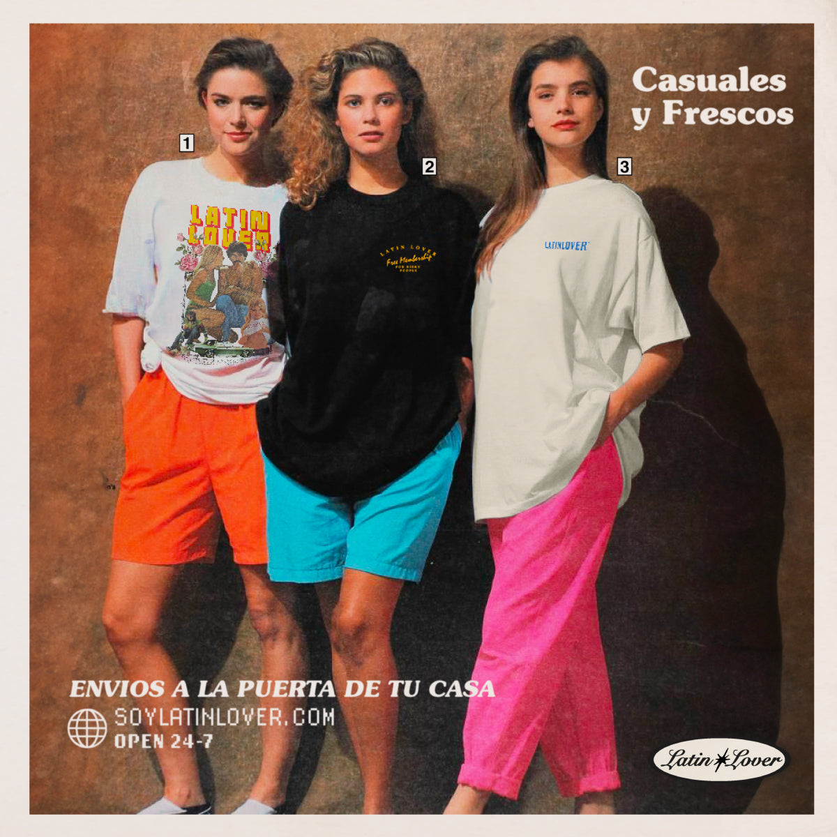 Camiseta Fascination crema