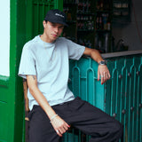 CAMISETA LL VIDA SOCIAL - SESGOS GRIS ASFALTO