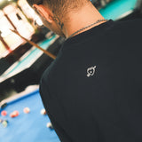 CAMISETA BÁSICA BORDADA AZUL NAVY