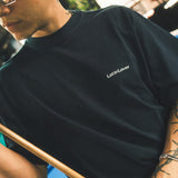 CAMISETA BÁSICA BORDADA AZUL NAVY